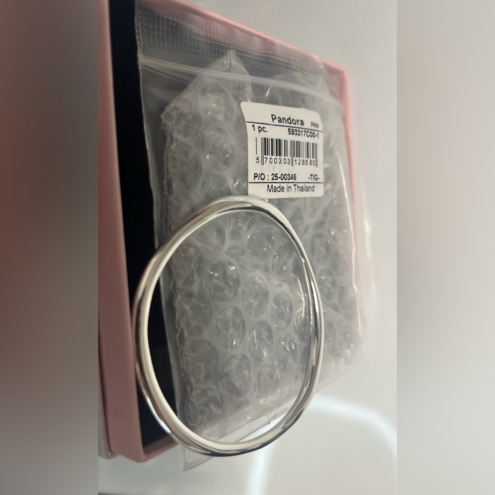 Original Pandora Organically Bangle Silver - Picture 6 of 8